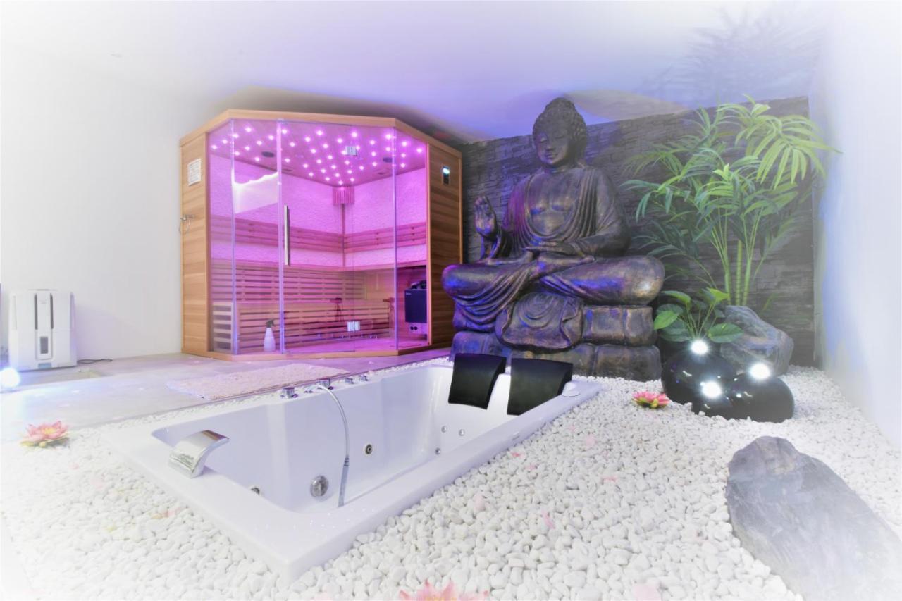 Jacuzzi Romantique 15 Min Etretat 2 Fecamp Luaran gambar